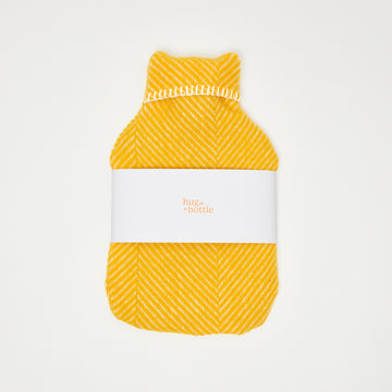 Hug in a Bottle - Wool Hot Water Bottle, Sunshine Yellow – Atlantic ...