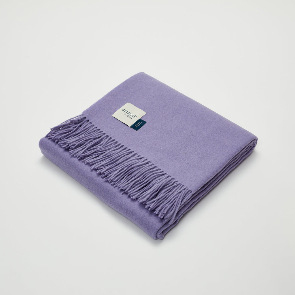 Lambswool Blanket British Made Atlantic Blankets