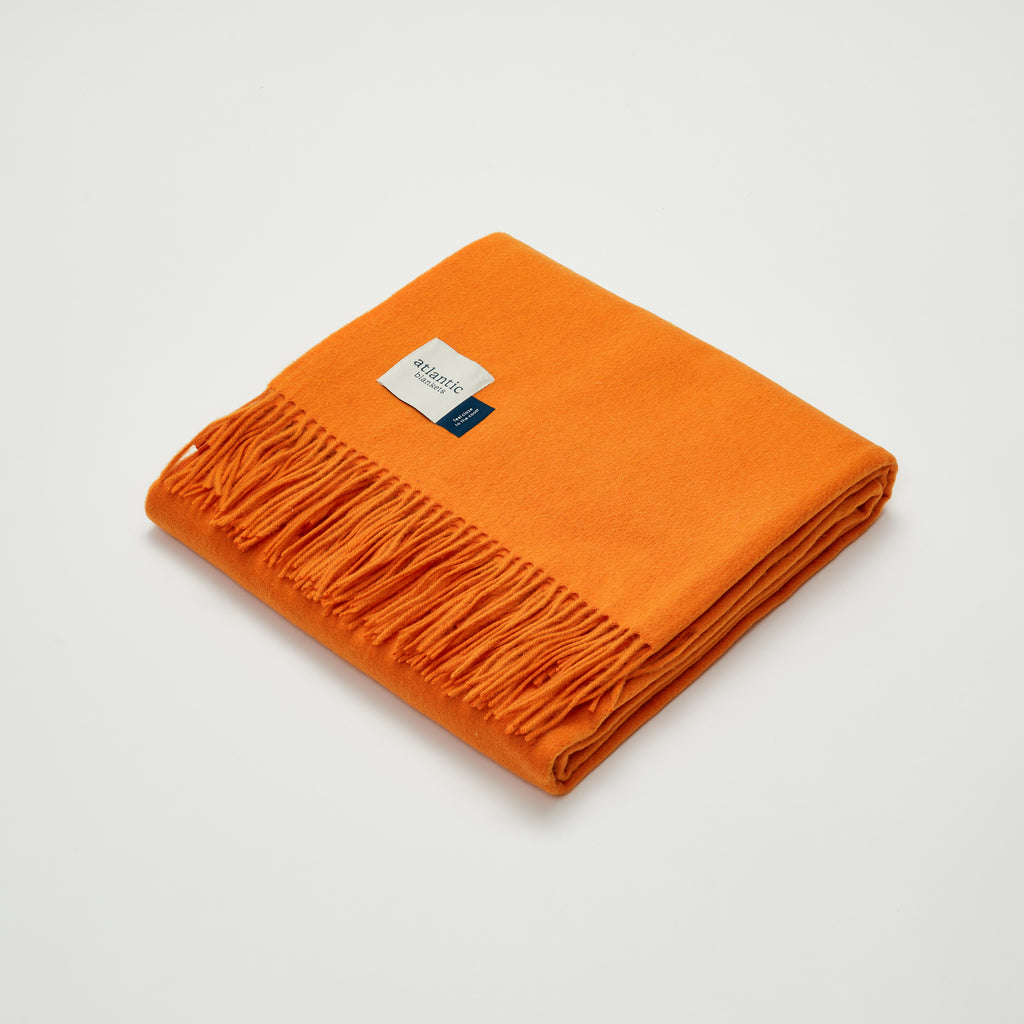 Lambswool Blanket British Made Atlantic Blankets