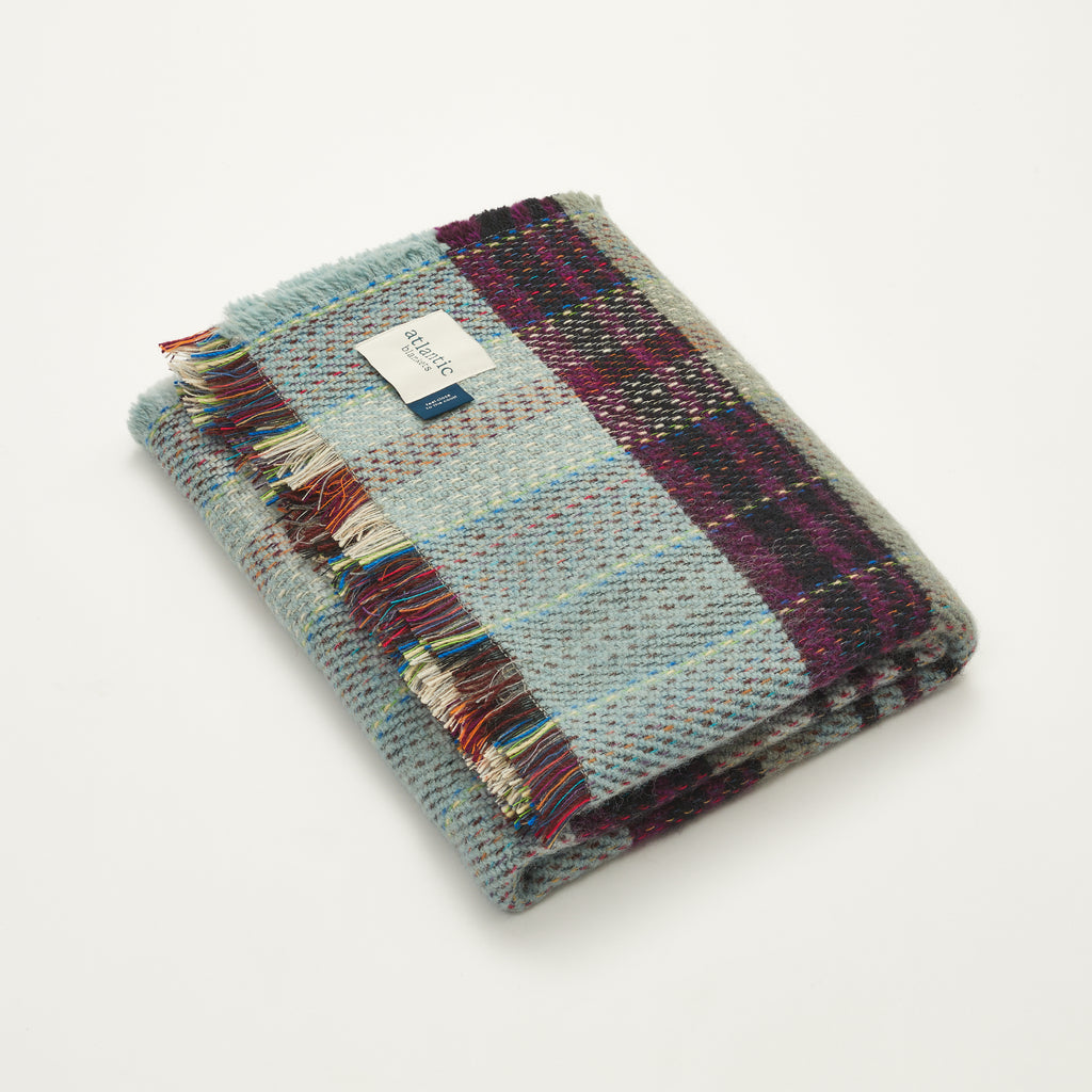 Random Recycled Wool Blanket | Atlantic Blankets