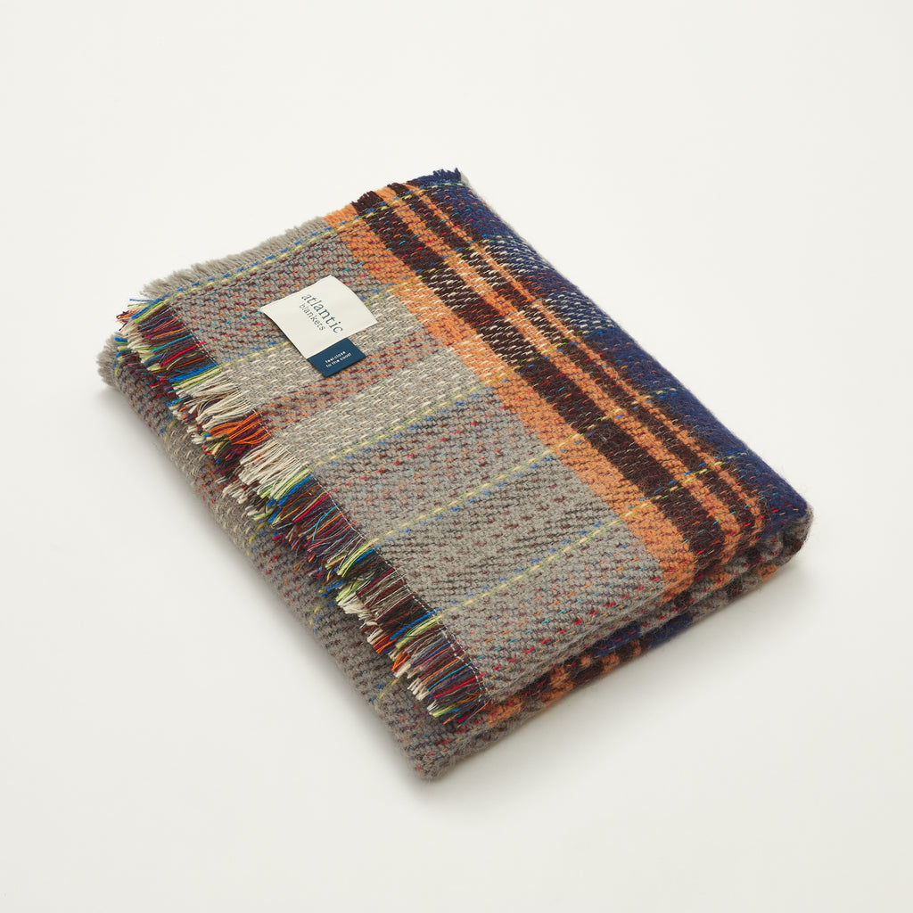 Random Recycled Wool Blanket | Atlantic Blankets