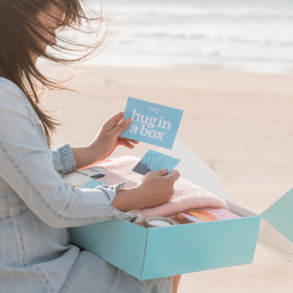 Hugging Boxes Hug in a Box® Gift Sets | Atlantic Blankets