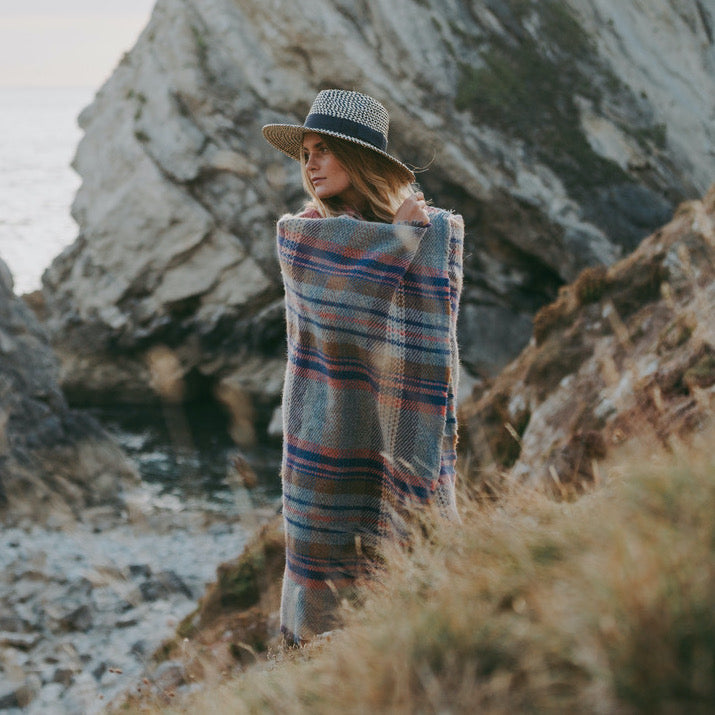 Random Recycled Wool Blanket | Atlantic Blankets