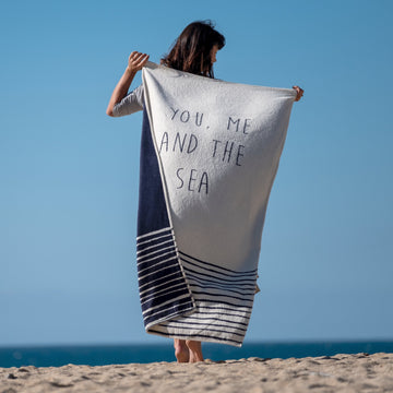 you, me and the sea blanket